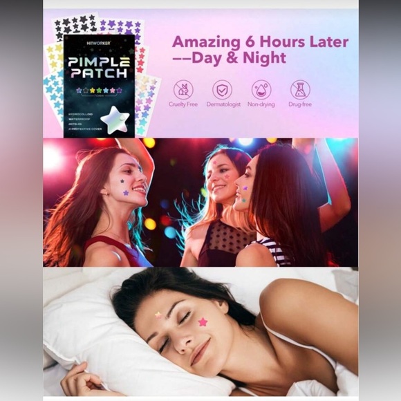 1680 Count Pimple Patches for Face, Hydrocolloid Acne Patch Bulk, Acne Stickers - Picture 11 of 14